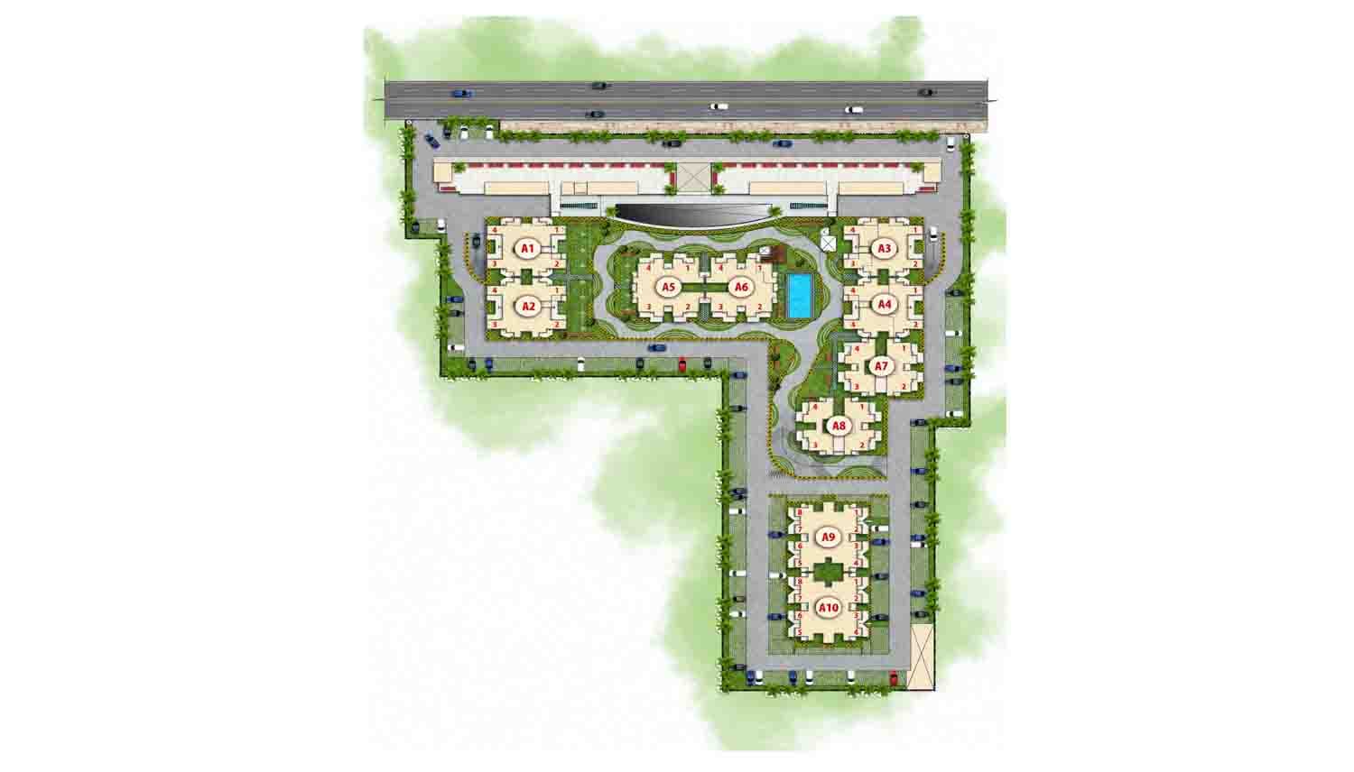 Site Plan Anmol Sector 88