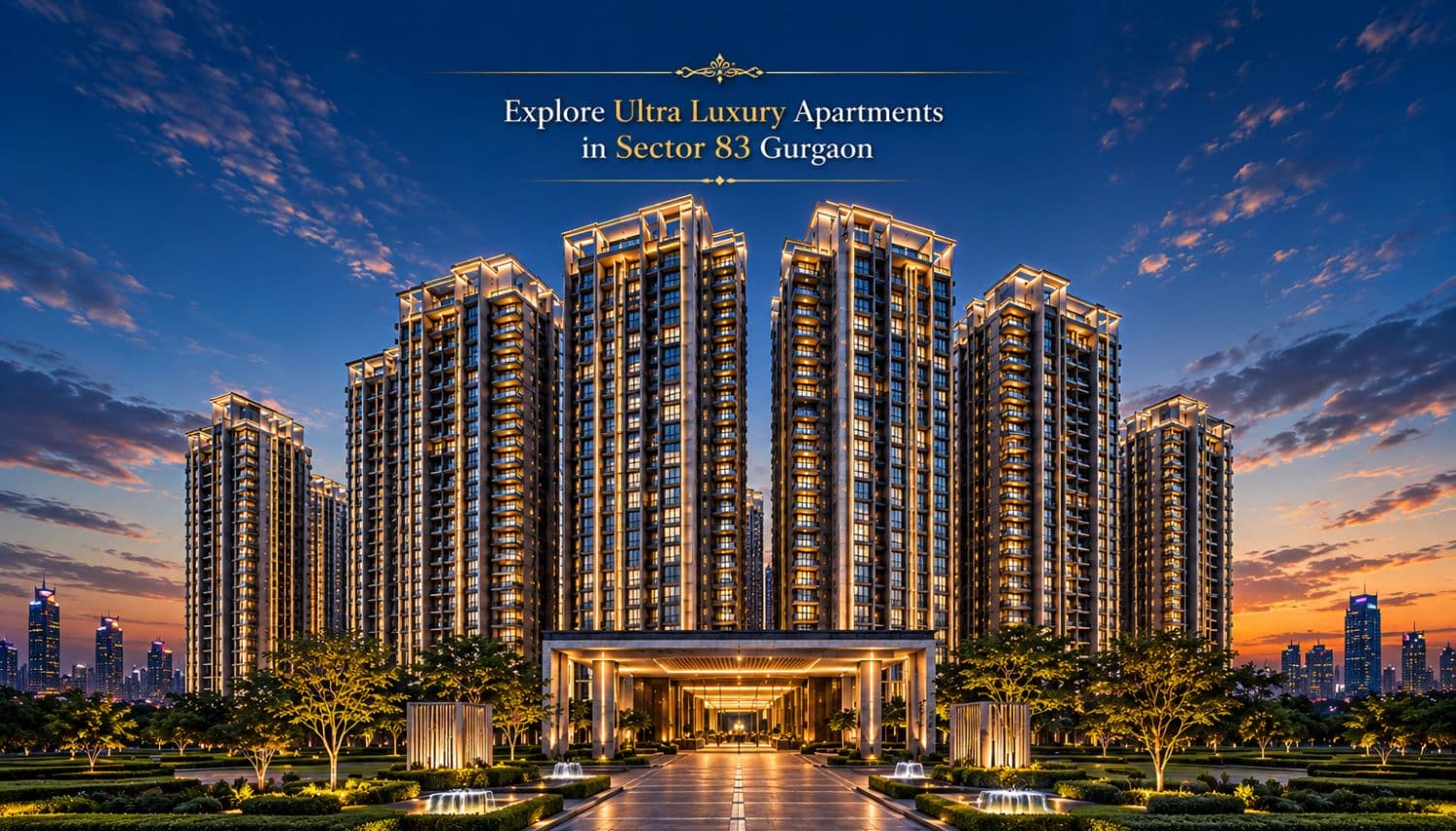 Explore Ultra Luxury Apartments in Sector 83 Gurgaon with Premium Amenities
