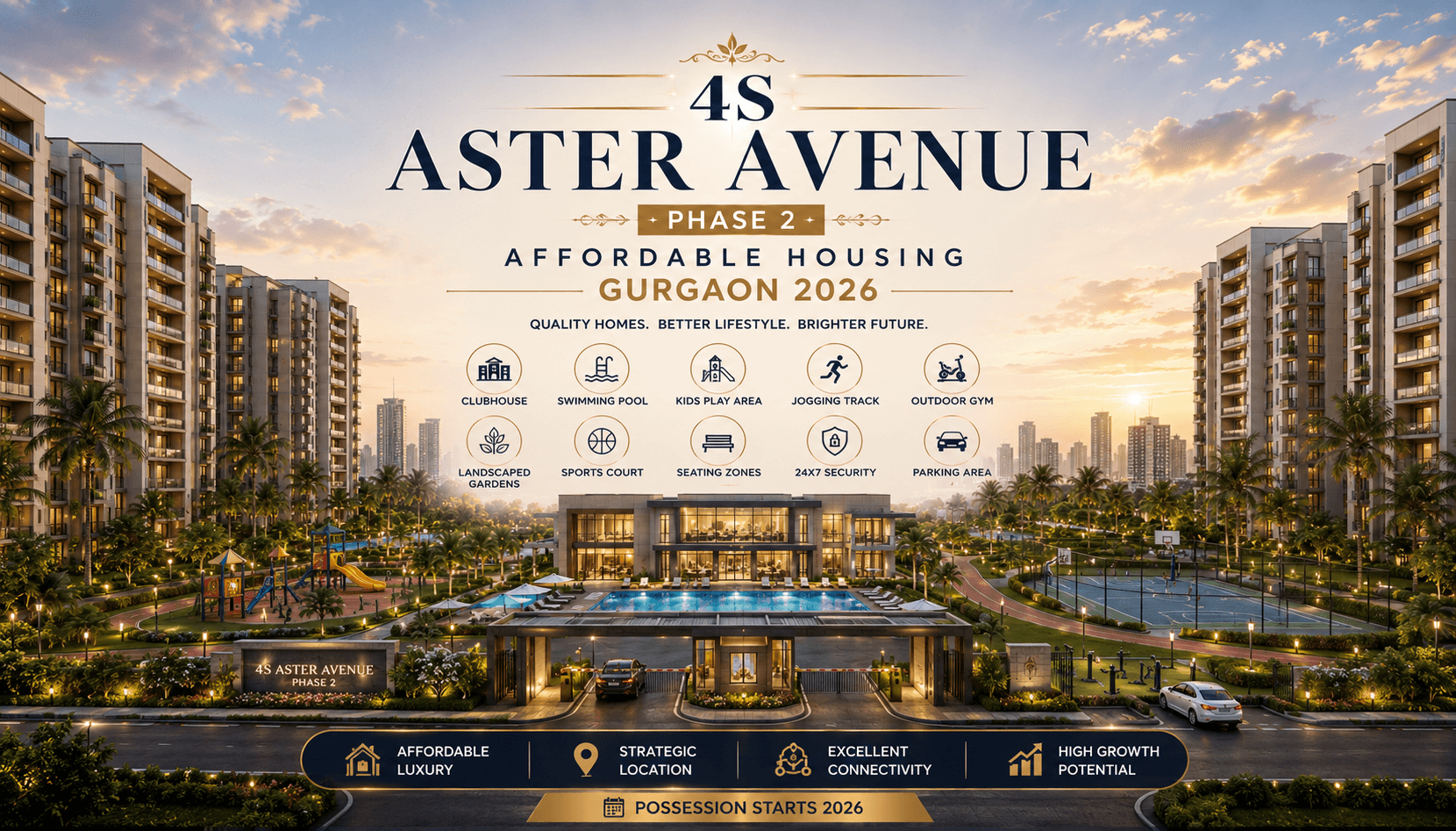 4S Aster Avenue Phase 2 rera approved