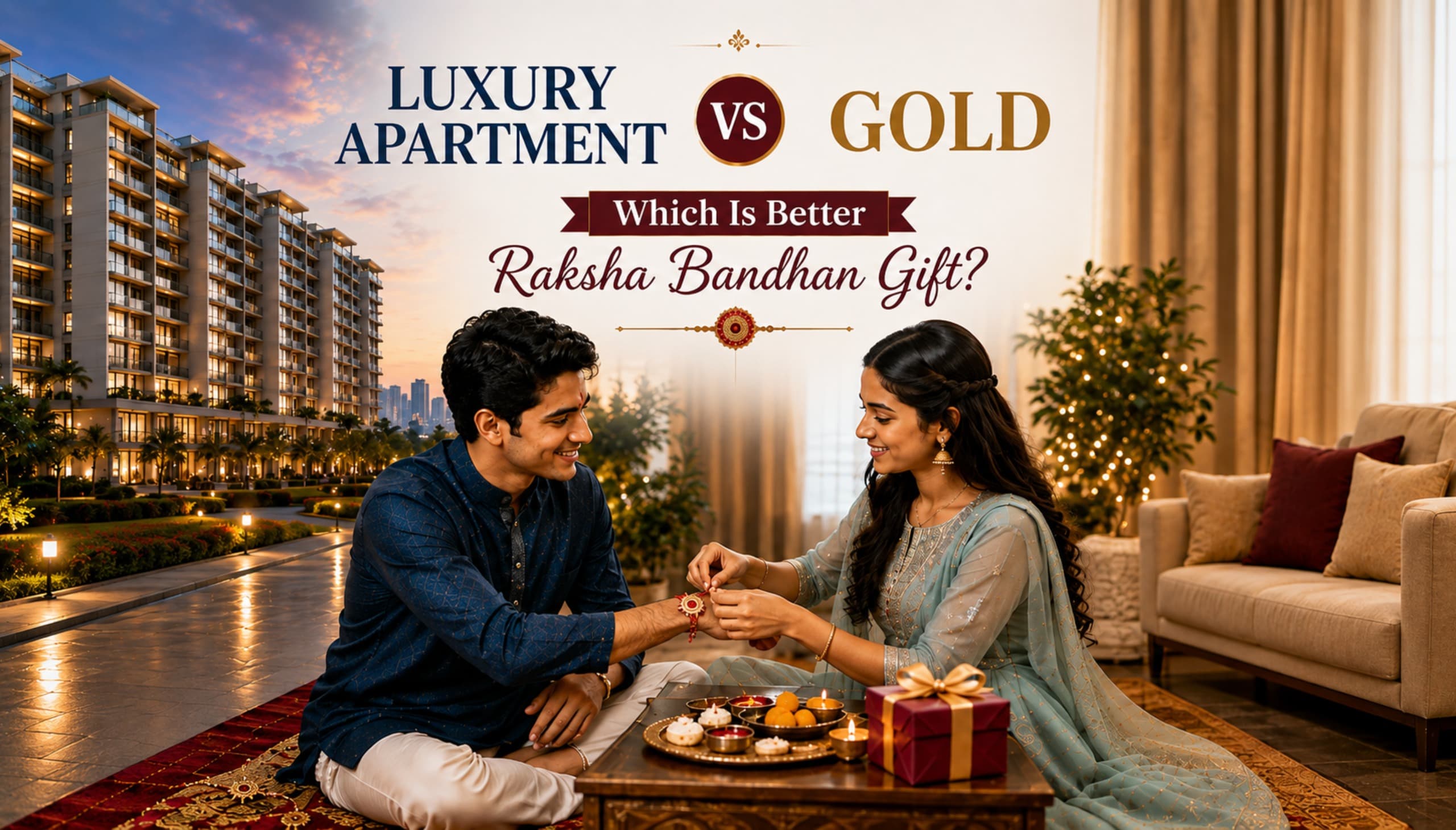 Luxury aprtment Raksha Bandhan