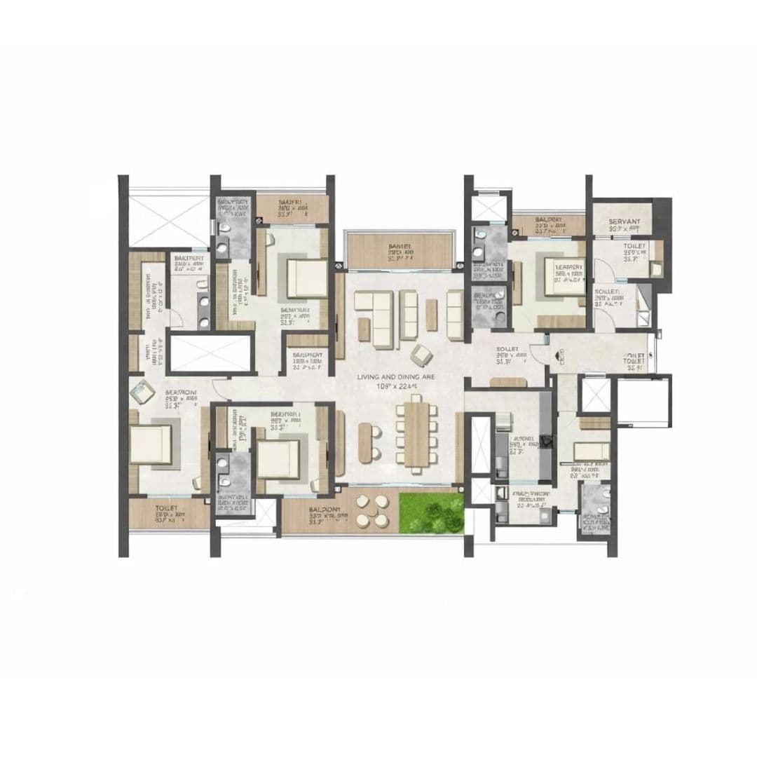 Sobha Aranya Sector-80, Gurgaon 4BHK Apartment