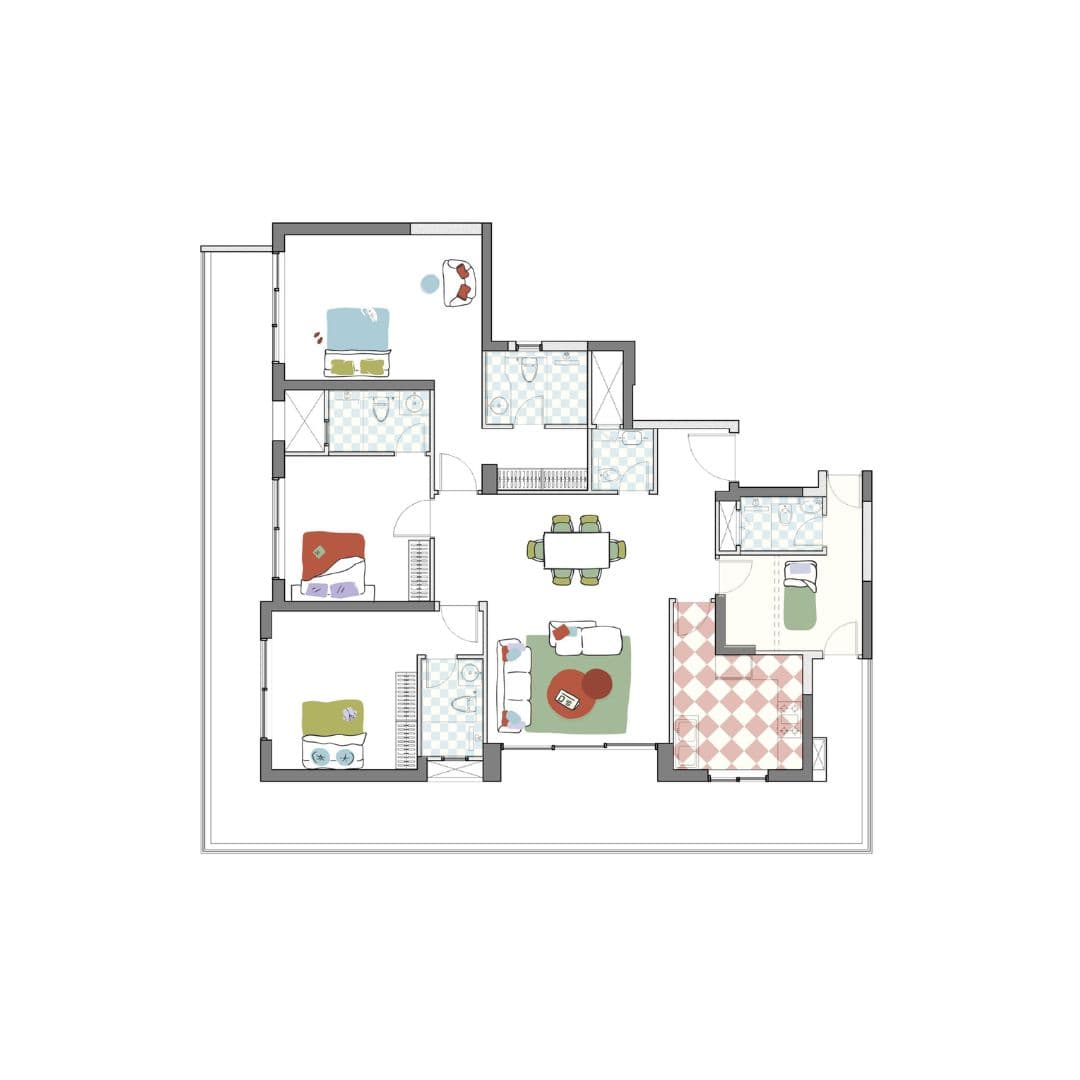 Max Estate 360 Gurgaon Floor Plan