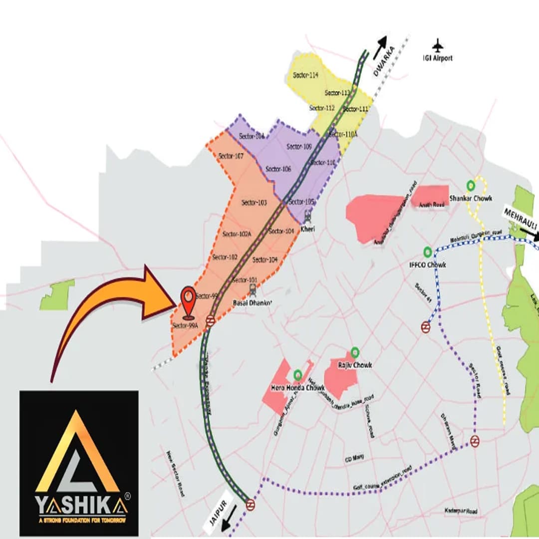 yashika green square map