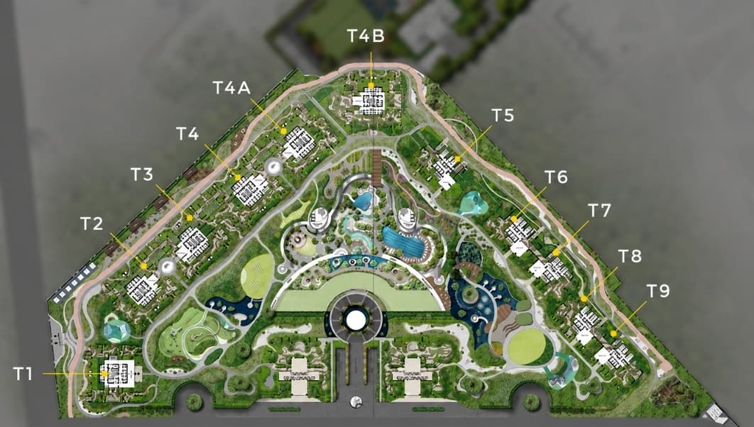 Whiteland Urban Resort Site Plan