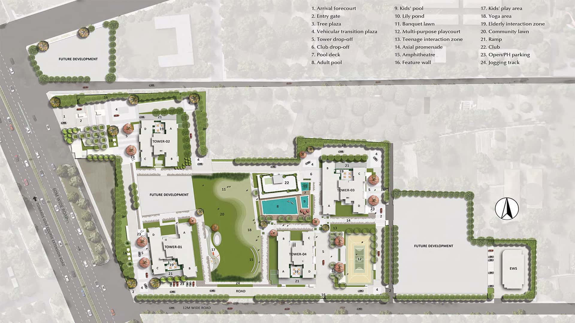 Emaar Urban Oasis Master Plan