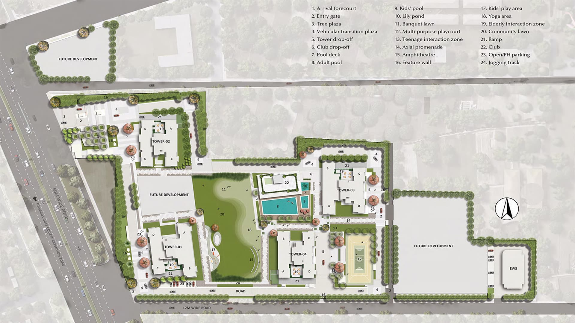 Emaar Urban Oasis Master Plan