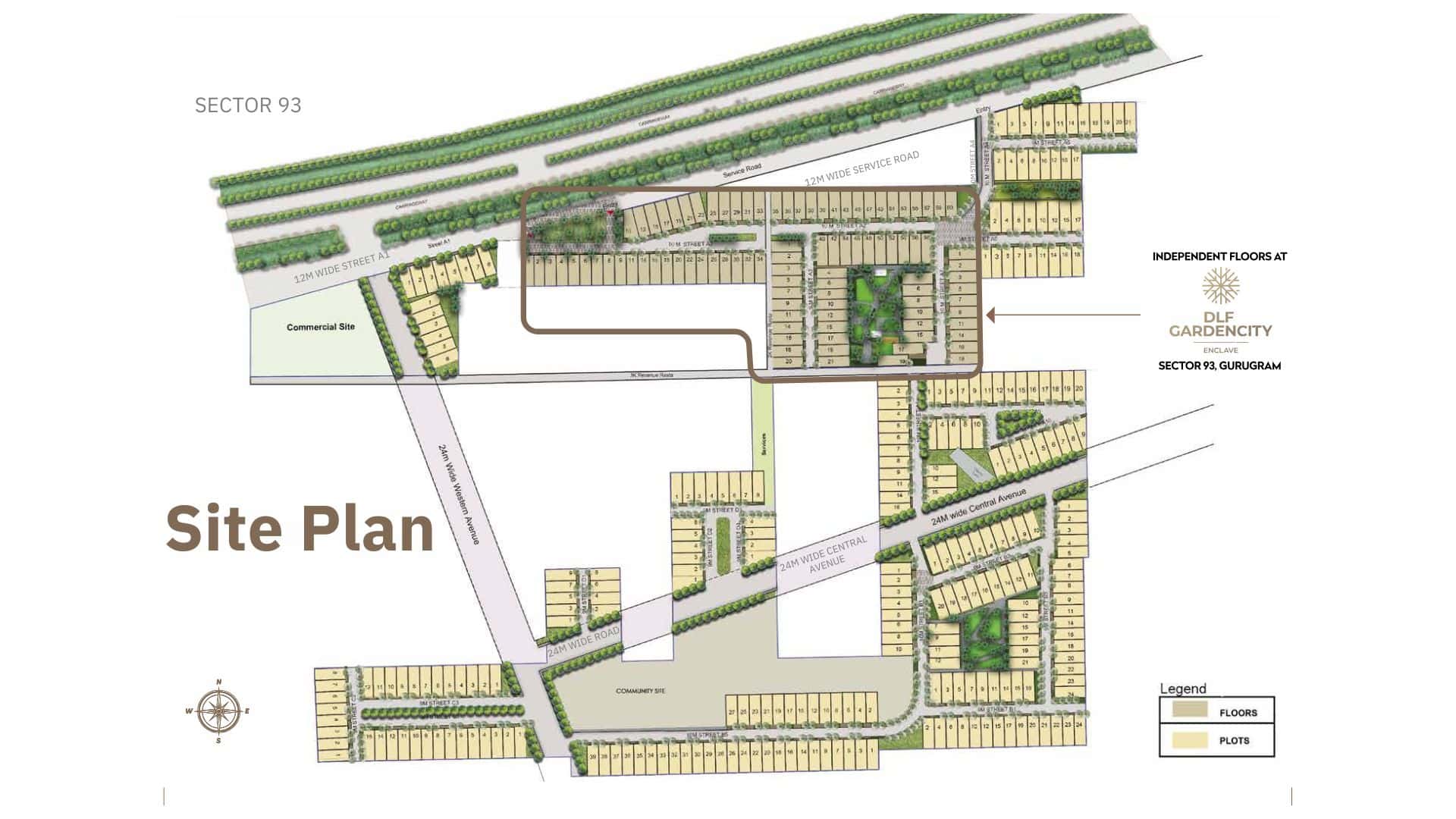 DLF Garden City Enclave 93 Master Plan