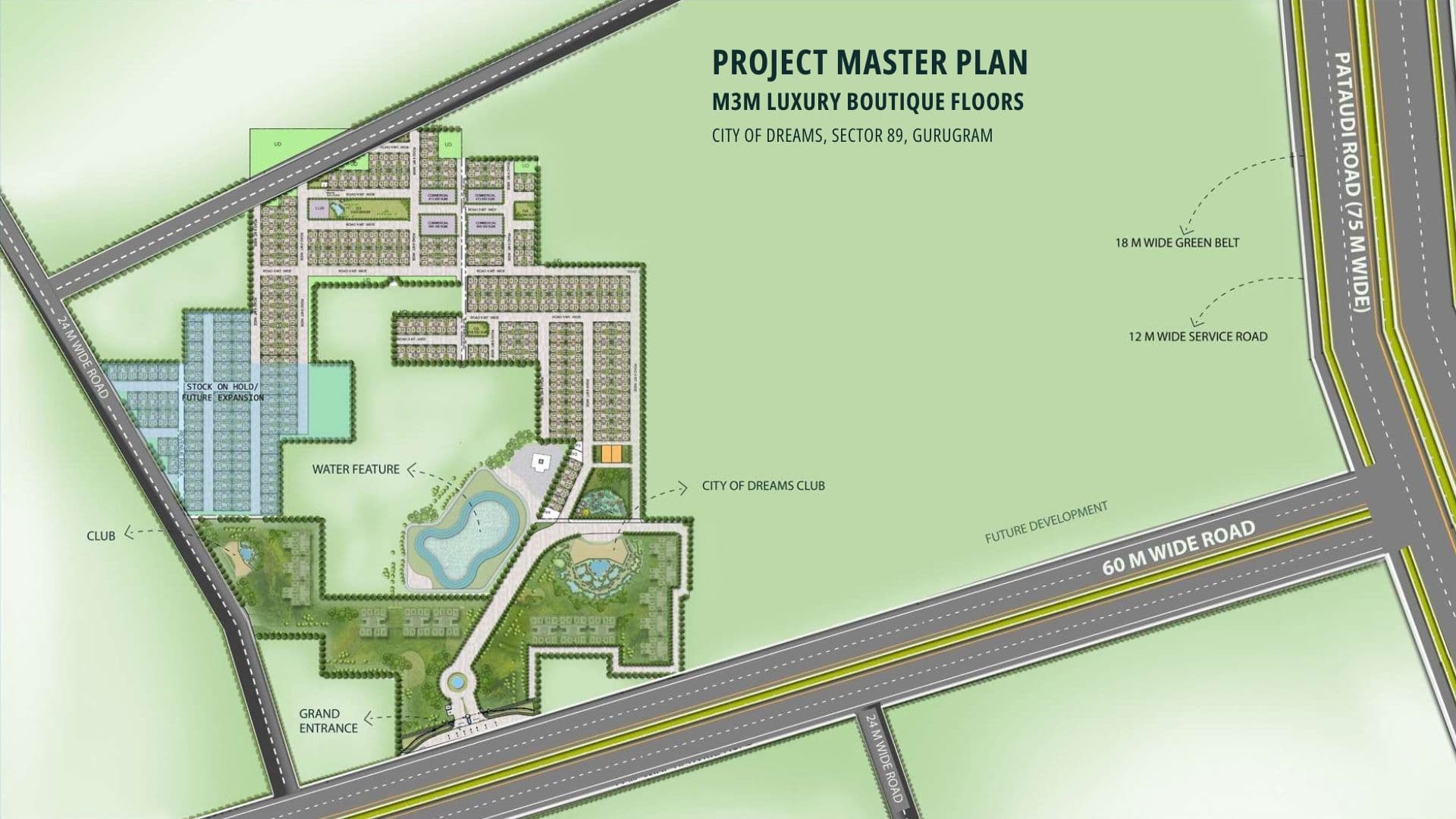 M3M Soulitude Gurgaon Master Plan