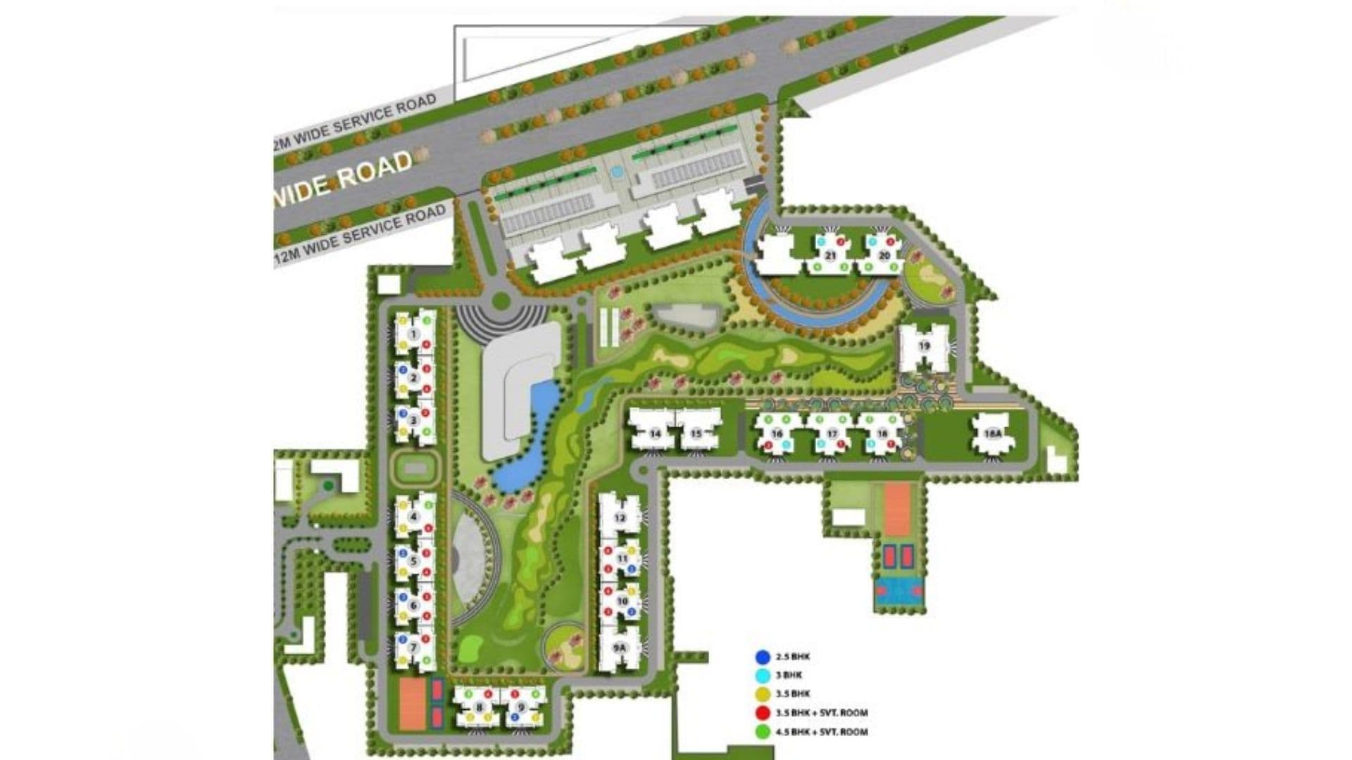 M3M Golf Hills Master Plan