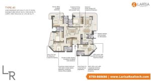 Sobha Altus 106 Gurgaon Floor Plan