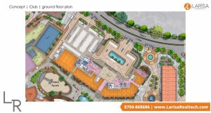 Omaxe Mall Sector 19b Dwarka Floor Plan