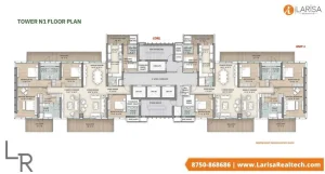 Paras The Manor Gwal Pahari floor Plan