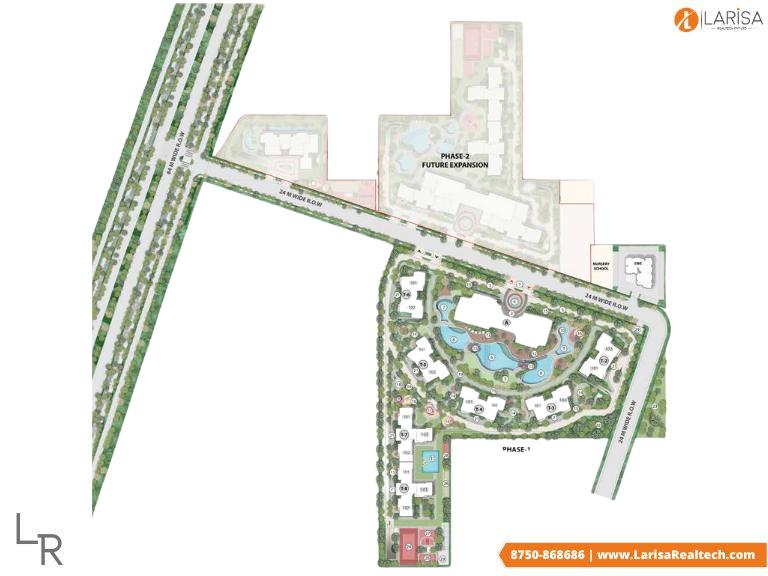 Signature Global Titanium SPR Sector 71 Site Plan