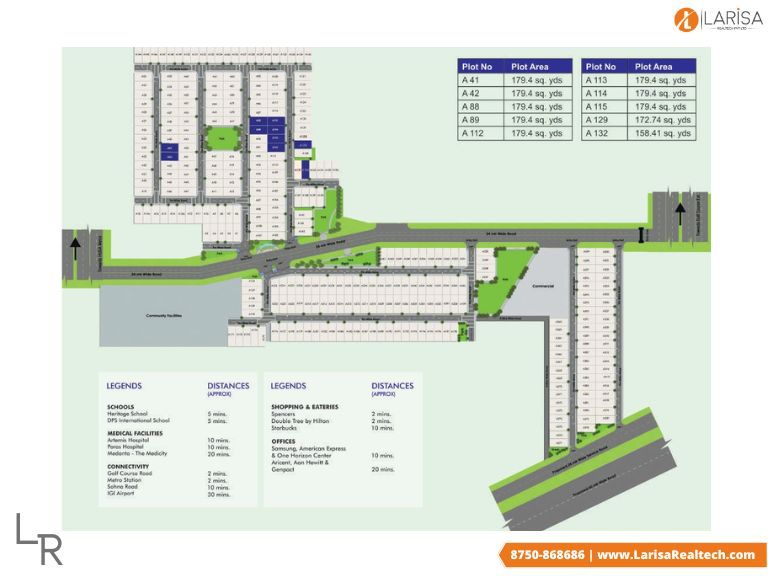 Amara Floors 63A Site Plan