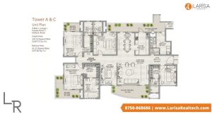 Adani Lushlands Floor Plan