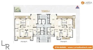 The Estate Residences Floor Plan