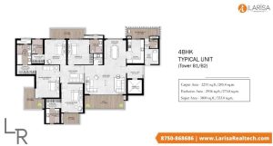 Silverglades Legacy Sector 63A Gurgaon Floor Plan