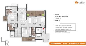 Silverglades Sector 63A Gurgaon Floor Plan