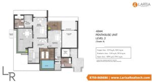 Floor Plan Silverglades Legacy Sector 63A