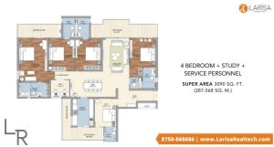 Tulip Crimson Sector 70 Floor Plan