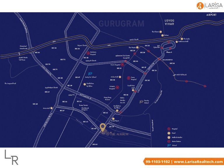 4s Sector 59 Location Map