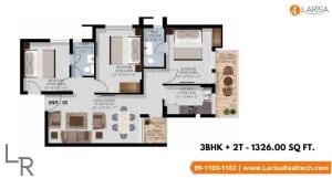 Rising Homes Sector 92 Floor Plan