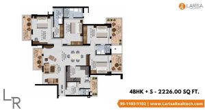 Floor Plan Rising Homes Sector 92