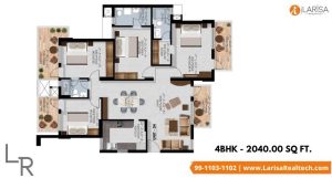 Floor Plan Rising Homes Sector 92 Gurgaon