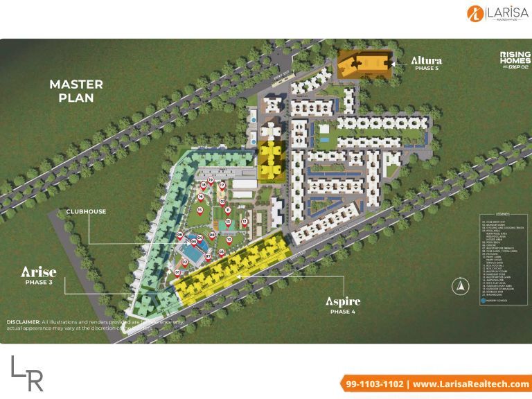 Rising Homes Site Plan