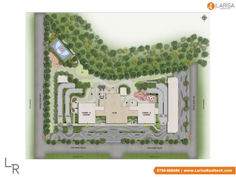 Trevoc Royal Residences Site Plan