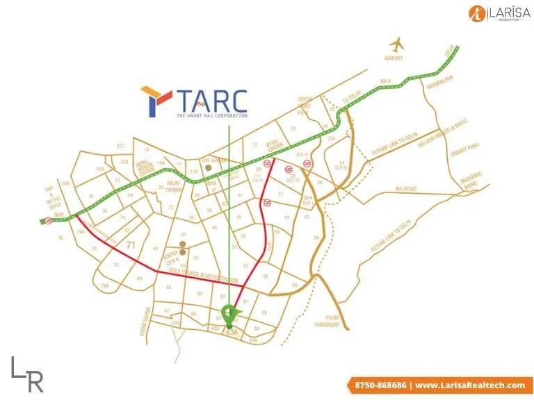 Location Map of Tarc Ishva