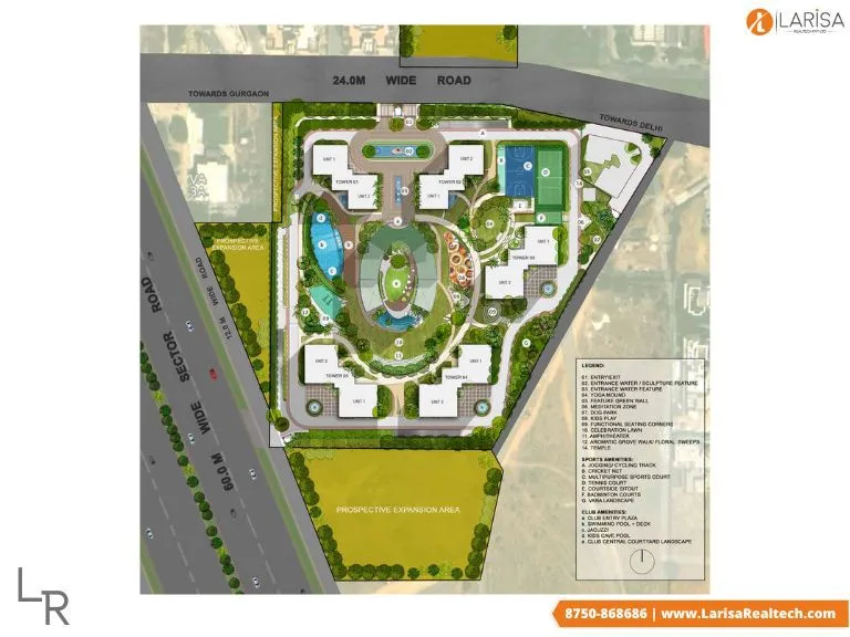 Site Plan of Tarc Ishva