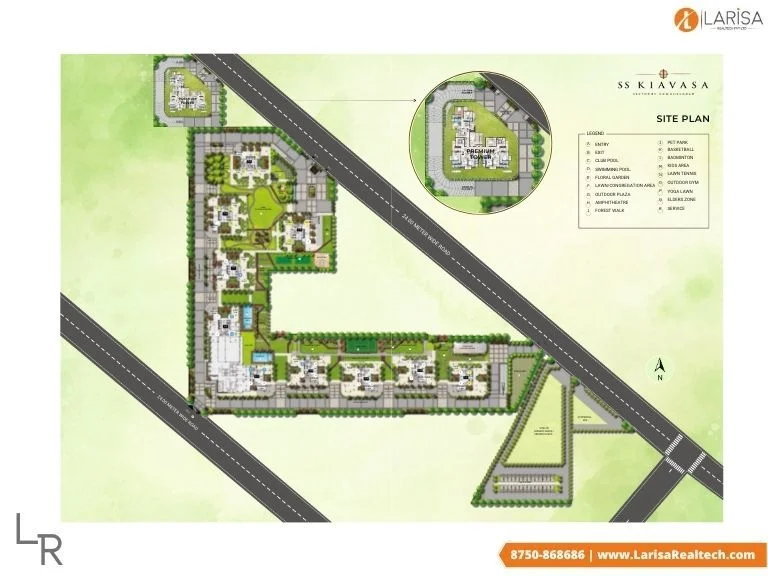 SS Kiavasa Site Plan