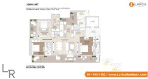 Signature Global Twin Tower DXP Floor Plan