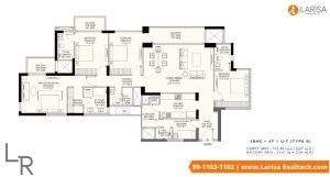 Emaar Amaris 62 Floor Plan