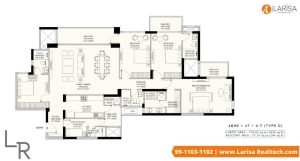 Emaar Amaris Floor Plan