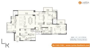 Emaar Amaris Sector 62 Floor Plan