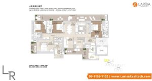 Signature Twin Tower DXP Floor Plan