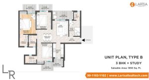 ATS Sanctuary 105 Gurgaon Floor Plan