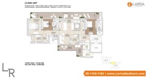 Signature Twin Tower DXP Sector 84 Floor Plan