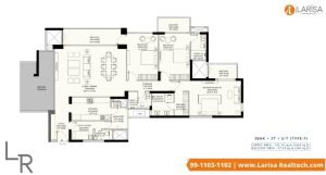 Emaar Amaris Floor Plan