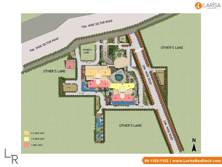 Signature Sector 84 Site Plan