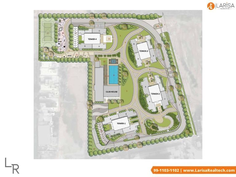 Emaar Amaris Sector 62 Site Plan