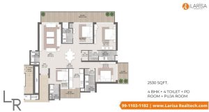 SS Camasa Sector 90 Floor Plan