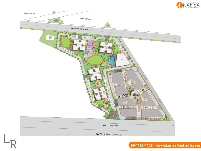 SS Camasa Sector 90 Gurgaon Site Plan